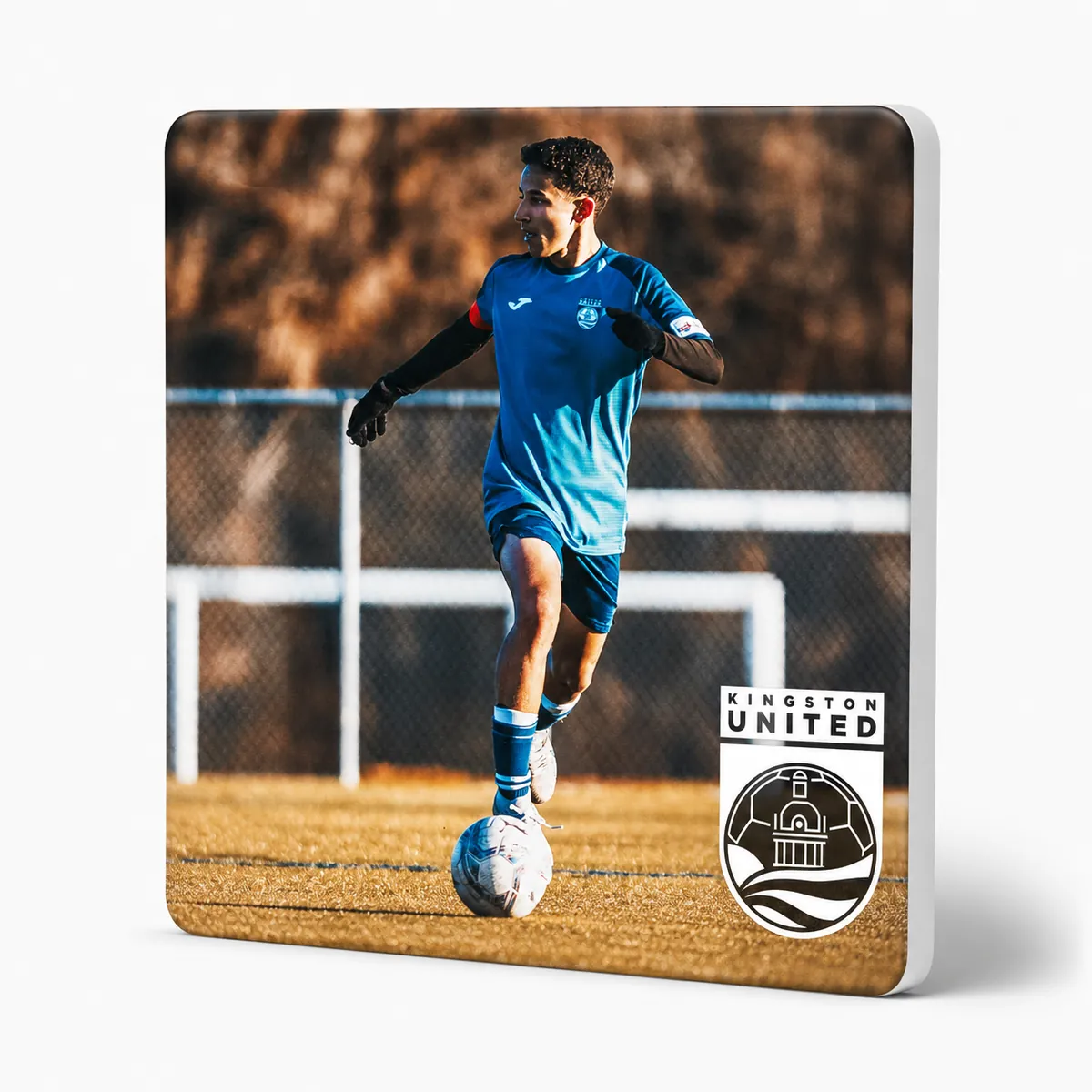 Kingston United ceramic Player Tile example 2